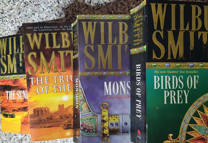 Wilbur Smith: The triumph of the sun, Monsoon, Birds of prey, The sunbird